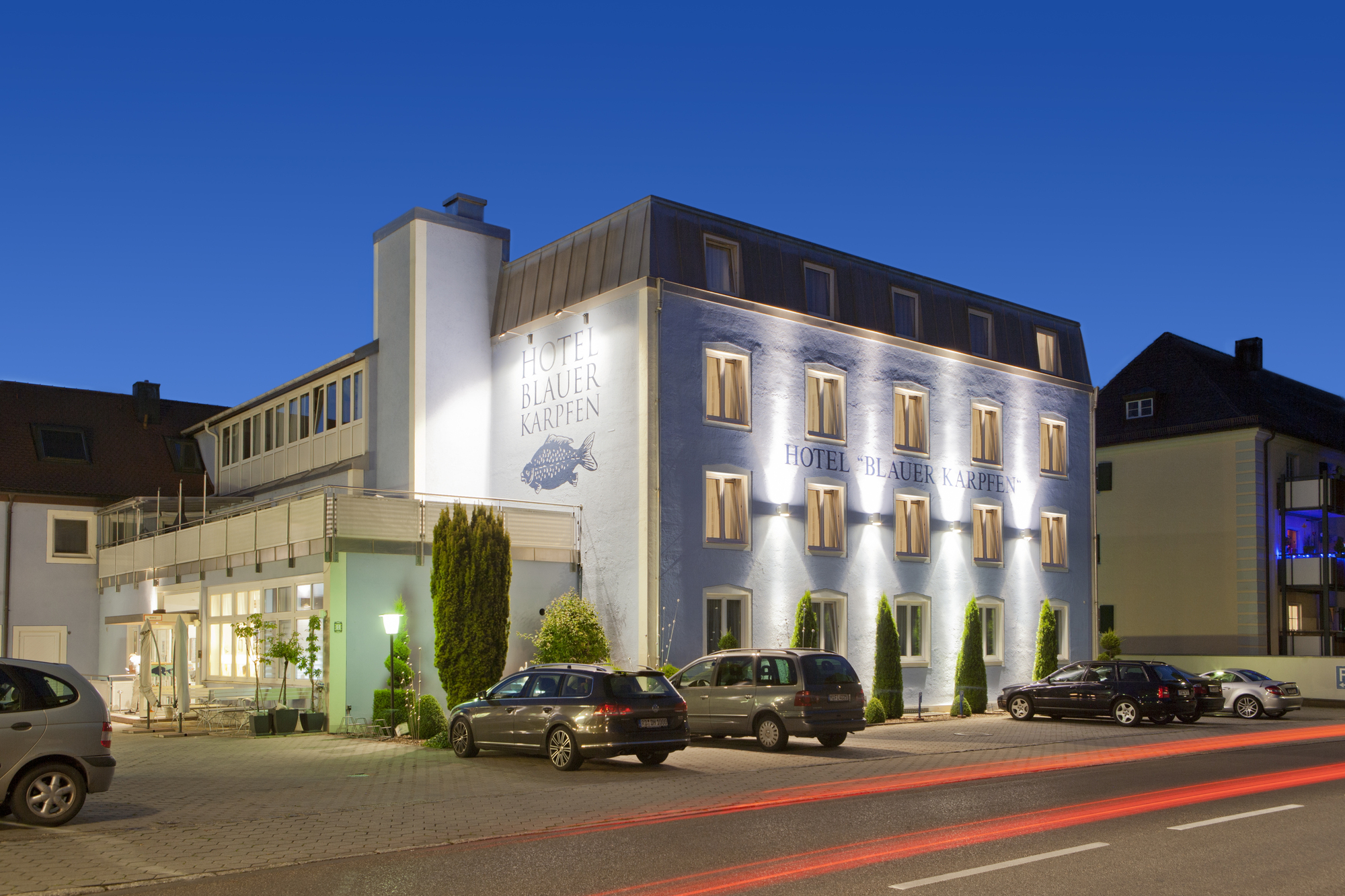 Das Paula Hartmann Konzert Hotel blauer Karpfen, Oberschleißheim bei München